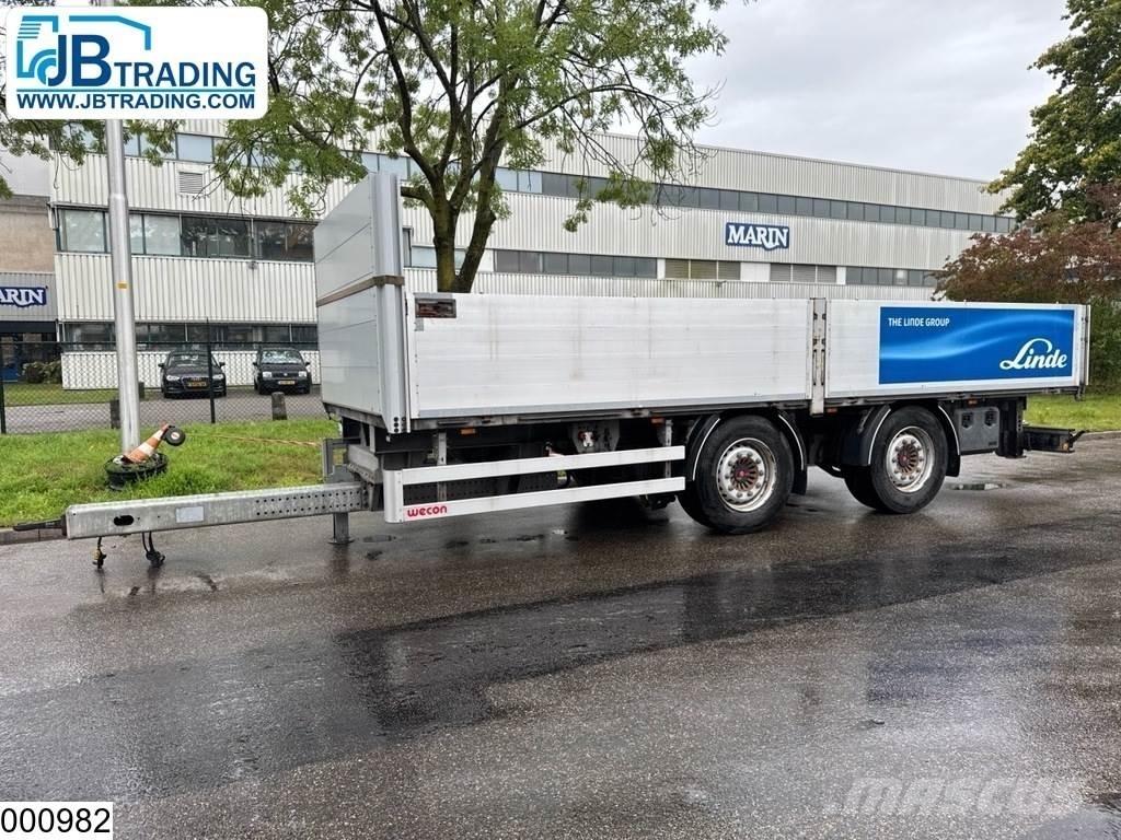 Wecon middenas Plataforma plana/laterales abatibles