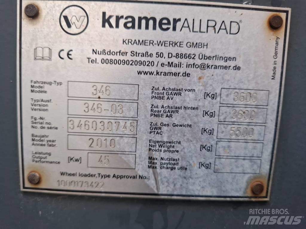 Kramer 750 Cargadoras sobre ruedas