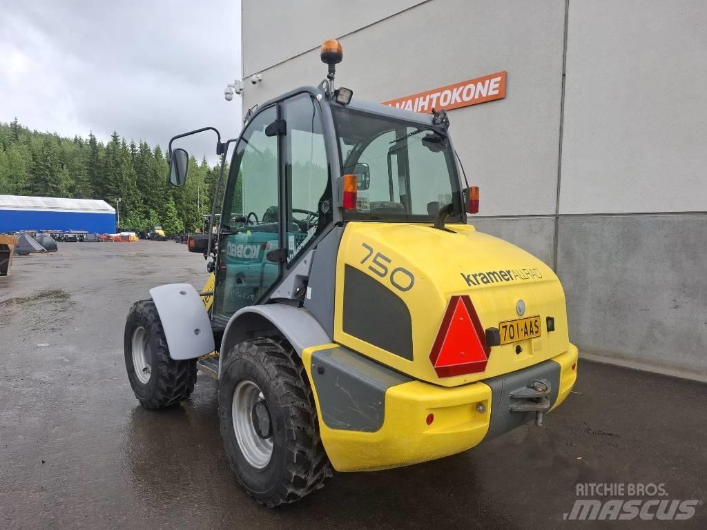 Kramer 750 Cargadoras sobre ruedas