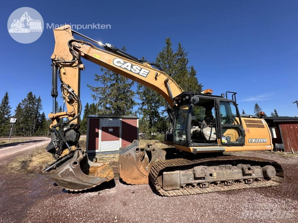 CASE CX 210 D Excavadoras de cadenas