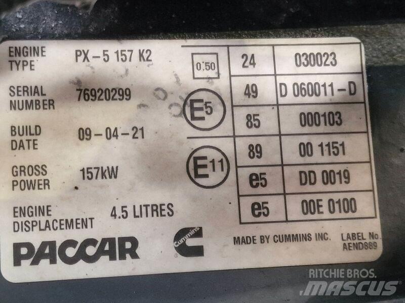 DAF PX-5 157 K2 Motores