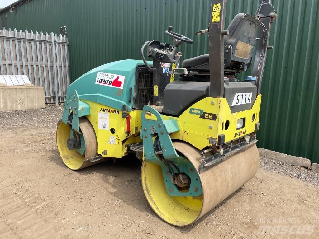 Ammann ARX 26 Rodillos de doble tambor