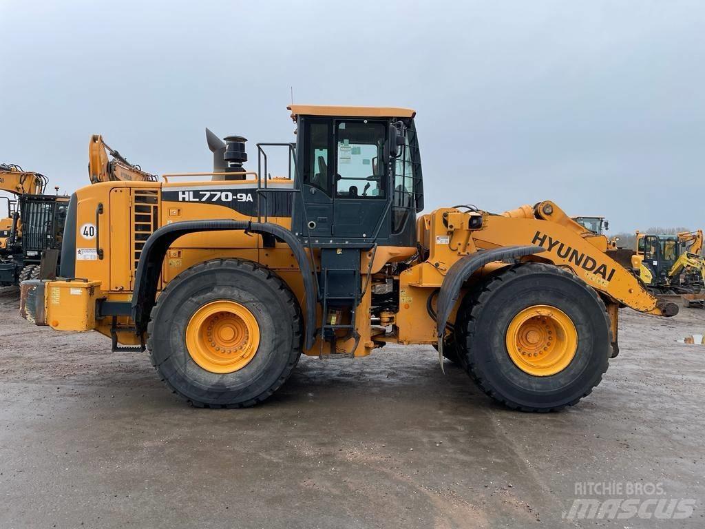 Hyundai HL 770-9 A Cargadoras sobre ruedas