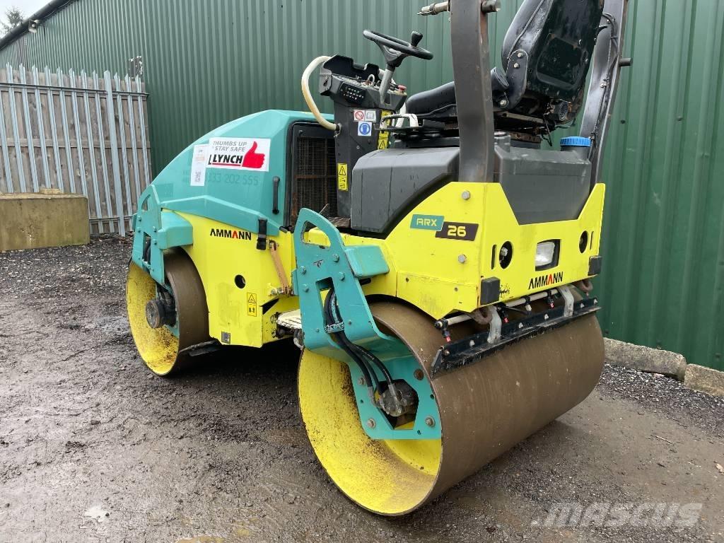 Ammann ARX 26 Rodillos de doble tambor
