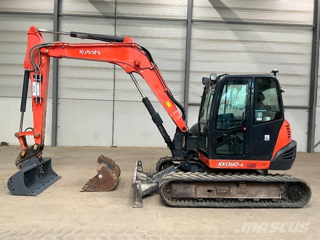 Kubota KX 080-4 Excavadoras 7t - 12t