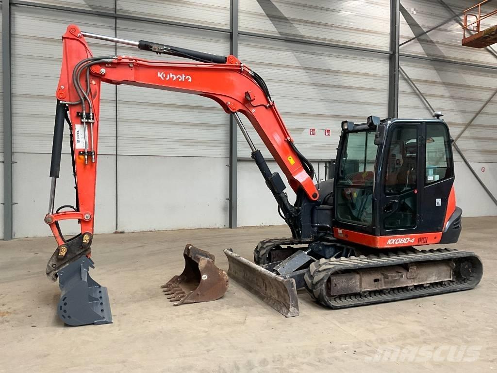 Kubota KX 080-4 Excavadoras 7t - 12t