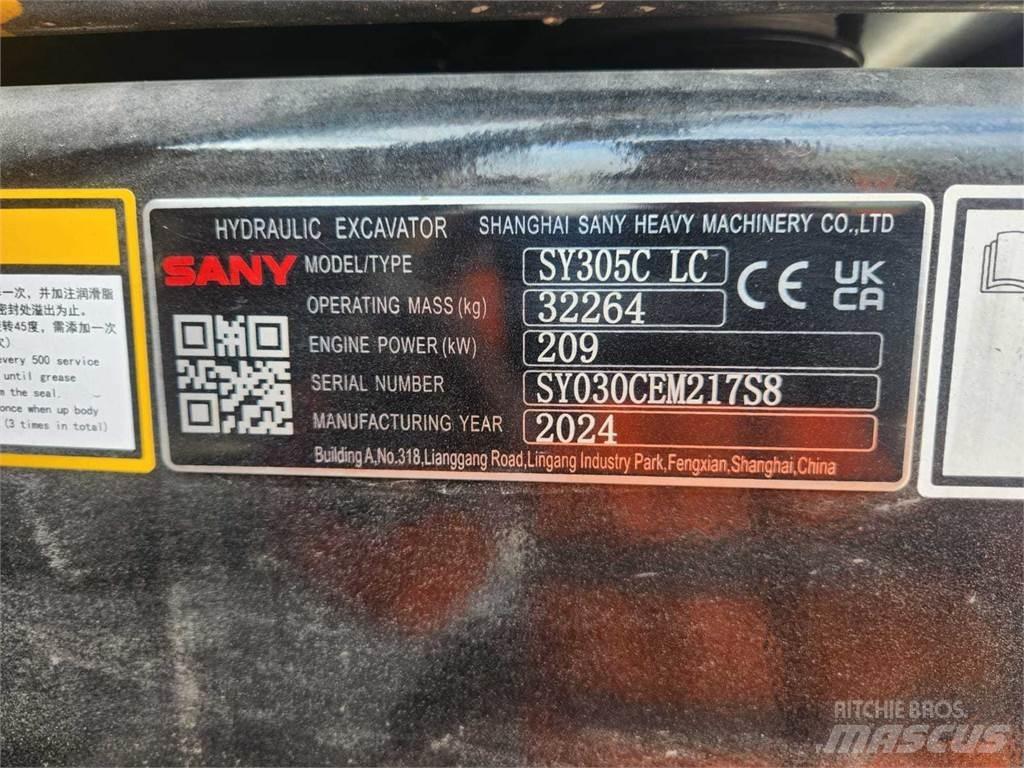 Sany SY305C Excavadoras de cadenas