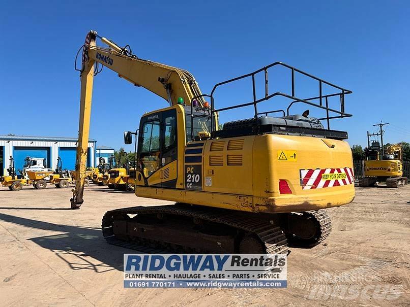 Komatsu PC 210 LC Excavadoras de largo alcance