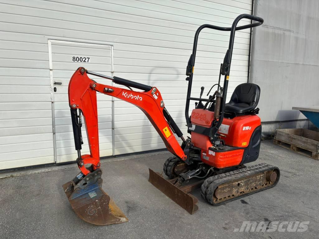 Kubota U 10-3 Mini excavadoras < 7t