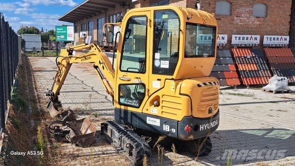 Hyundai Robex 18-9 Mini excavadoras < 7t