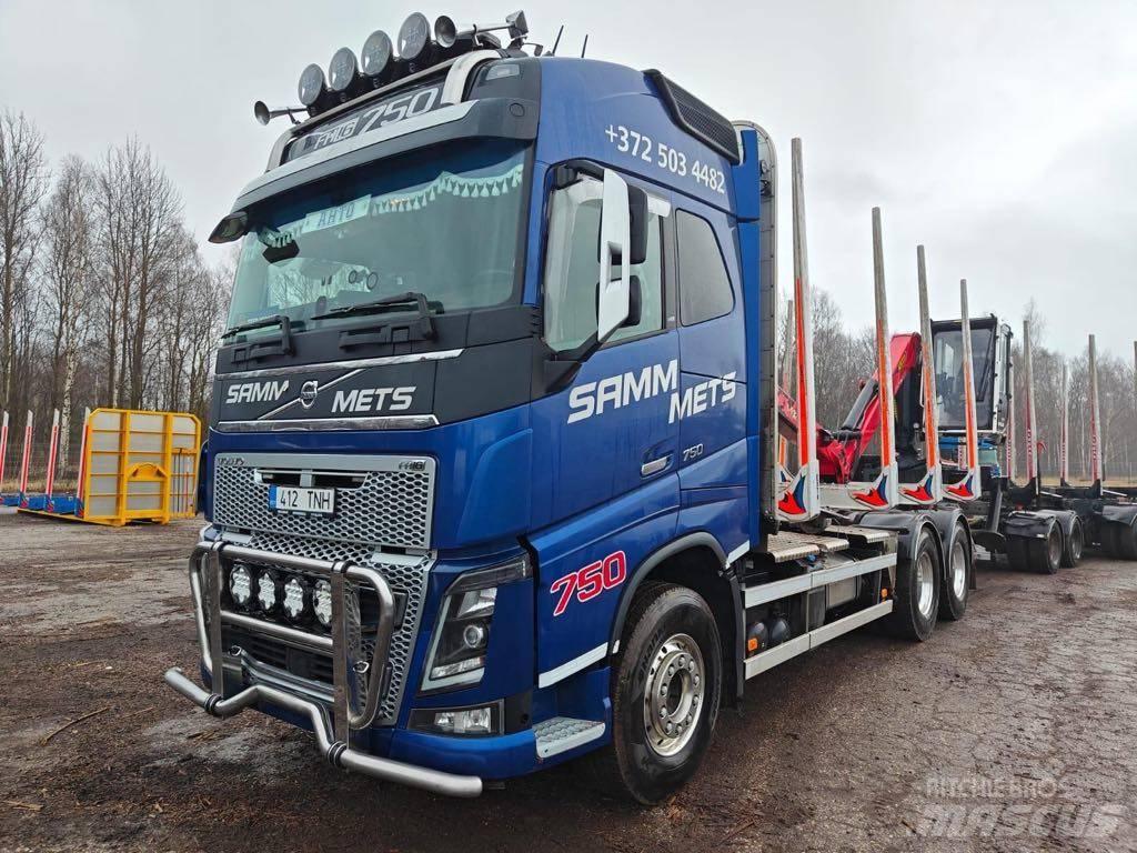 Volvo FH 16 750 Transporte de madera