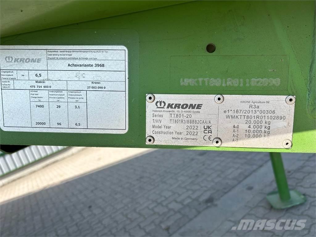 Krone GX 440 Maquinaria de elevación y colocación