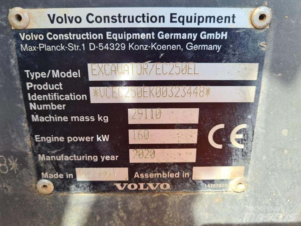 Volvo EC250 E L Excavadoras de cadenas