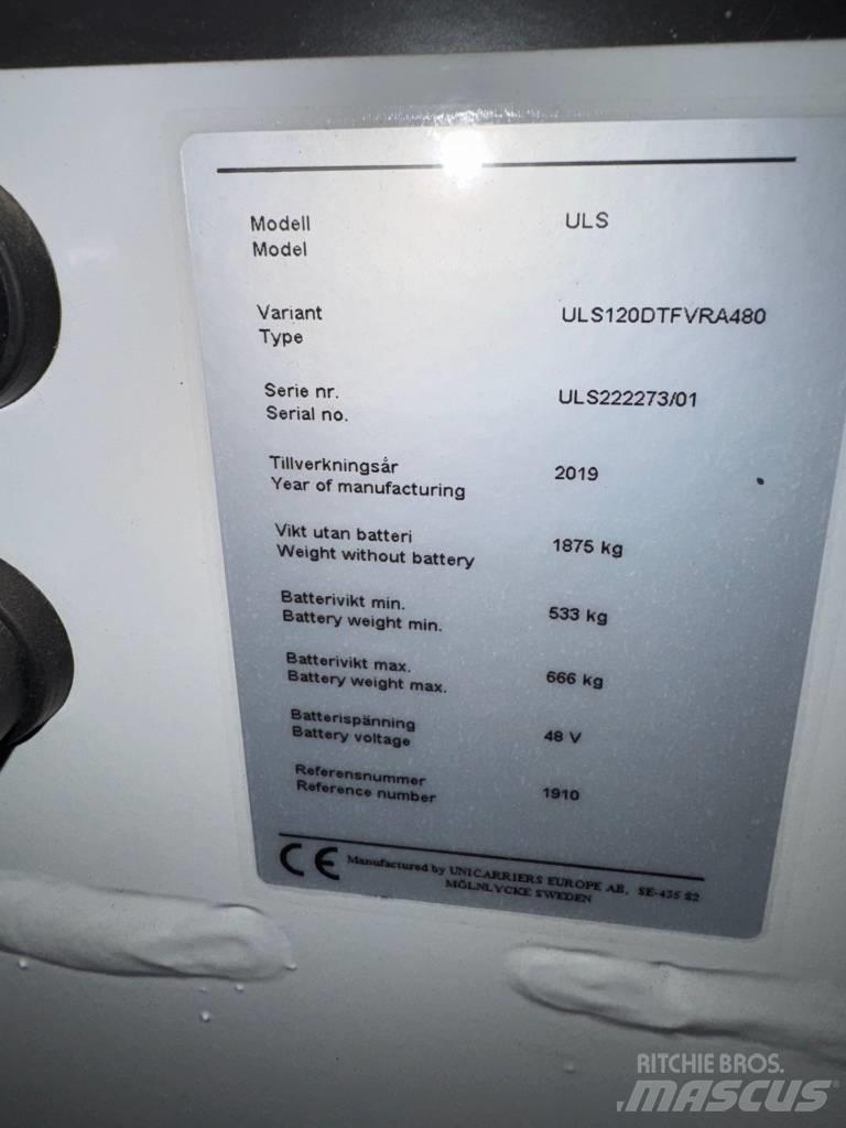 UniCarriers ULS 120 Carretillas retráctiles