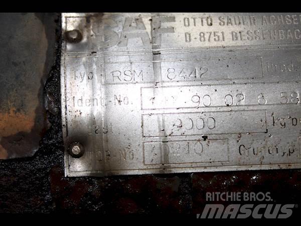 SAF RSM 8442 Ejes