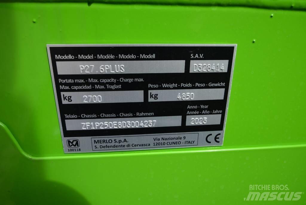 Merlo P 27.6 Plus Carretillas telescópicas