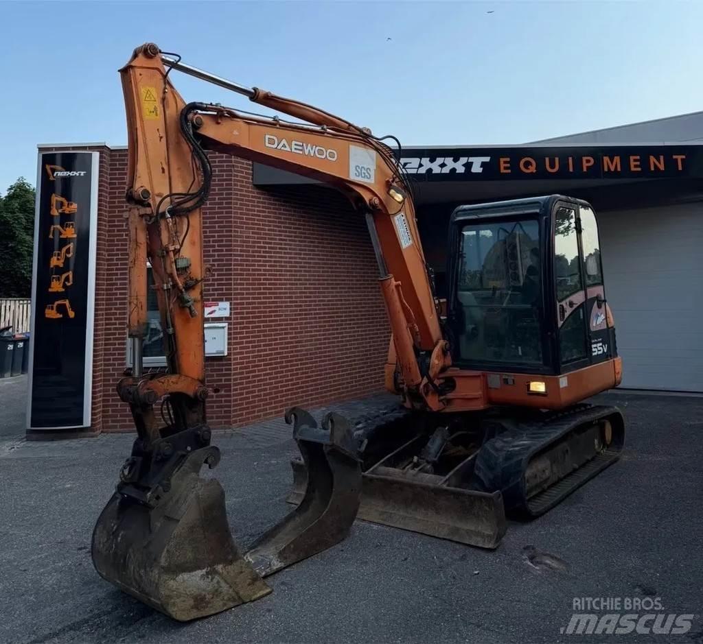 Daewoo 55-V Mini excavadoras < 7t