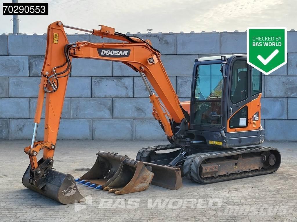 Doosan DX63-3 Mini excavadoras < 7t