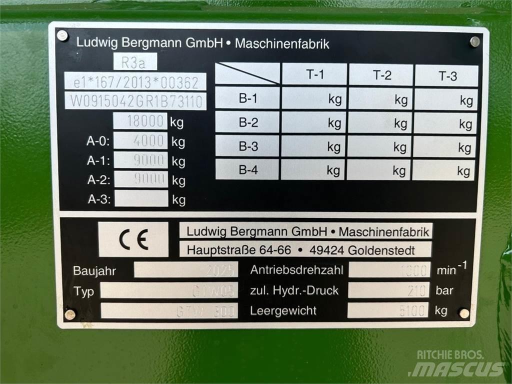Bergmann GTW 300 Remolques autocargadores