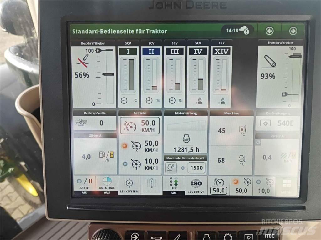 John Deere 6R 250 Tractores