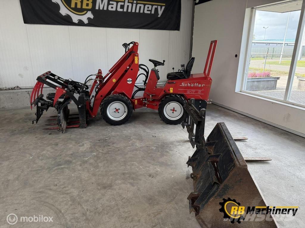 Schäffer 217 S Cargadoras sobre ruedas