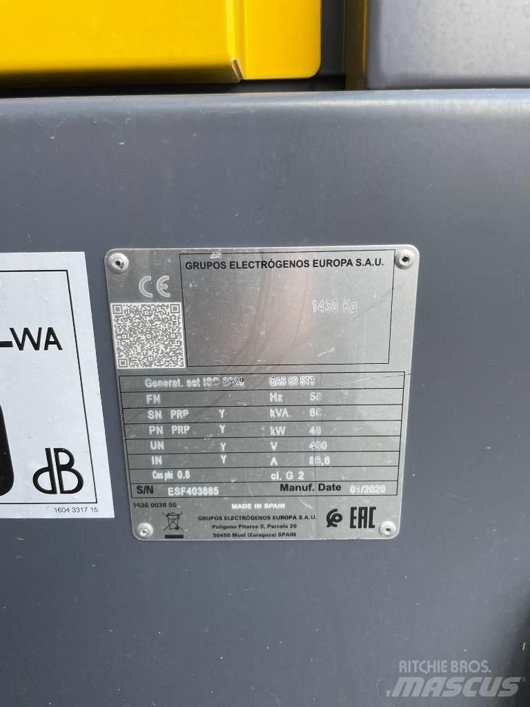 Atlas Copco QAS 60 Construcción - Otros