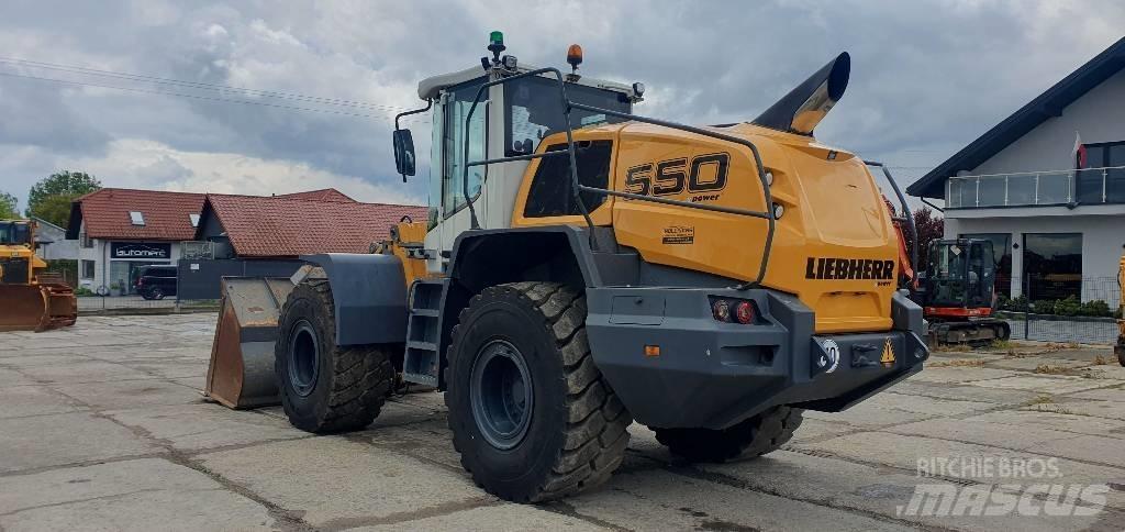  Liebhrr L550 Cargadoras sobre ruedas