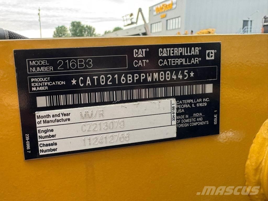 CAT 216B3 Cargadoras sobre ruedas