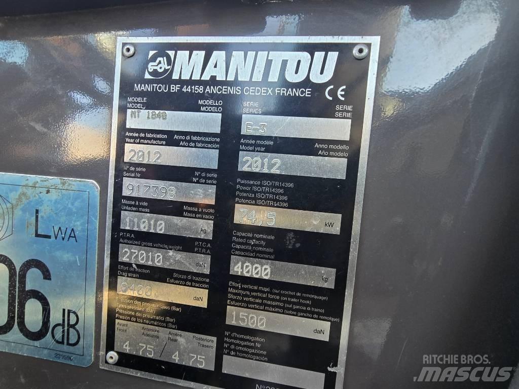 Manitou 1840 Carretillas telescópicas