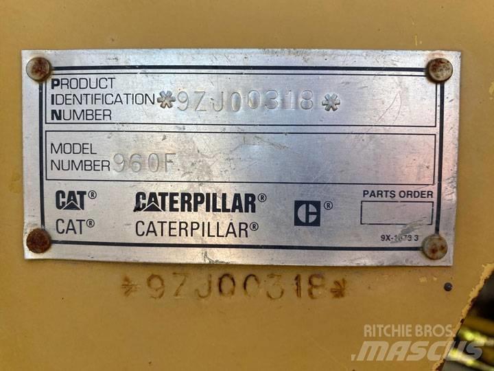 CAT 960F Cargadoras sobre ruedas