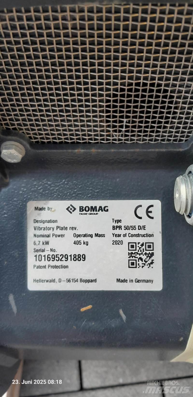 Bomag BPR 50/55 DE Vibradores