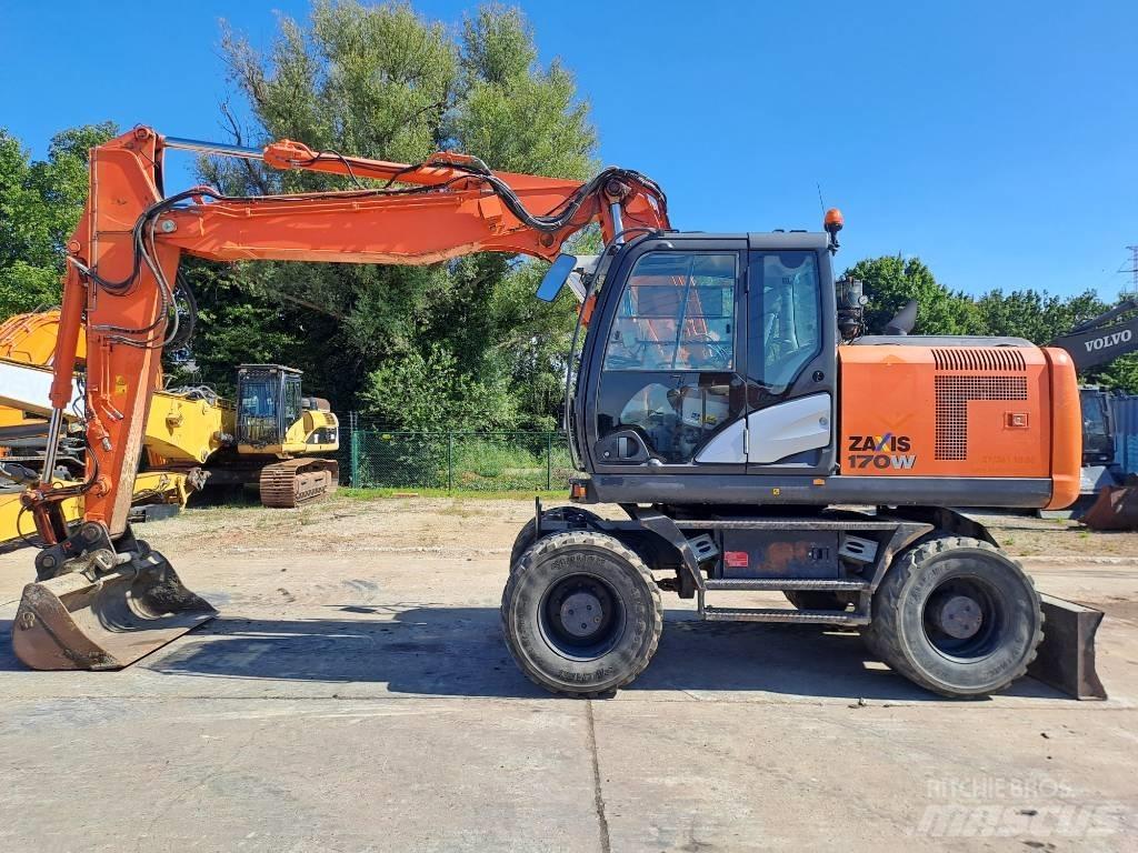 Hitachi ZX 170 W-5 B Excavadoras de ruedas