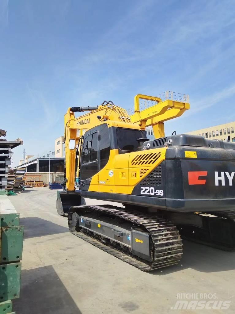 Hyundai 220 Excavadoras de cadenas