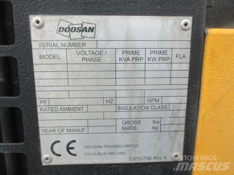 Doosan G 20 Generadores diesel
