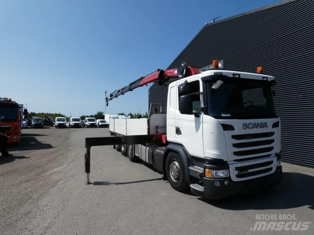 Scania G 450 Camiones grúa