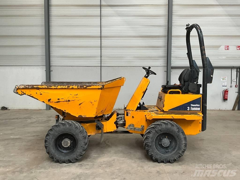 Thwaites 3 tonne Dúmpers de obra