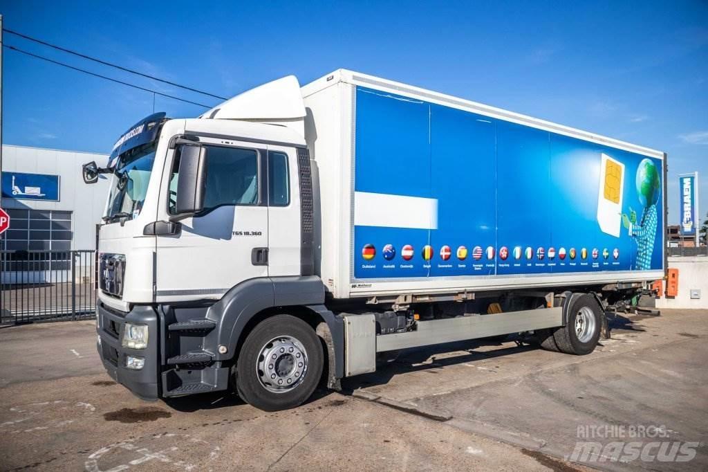 MAN TGS 18.360 LL Camiones caja cerrada