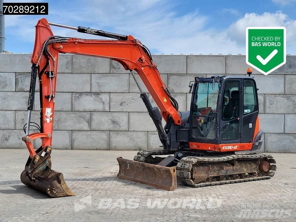 Kubota KX080 -4a Mini excavadoras < 7t