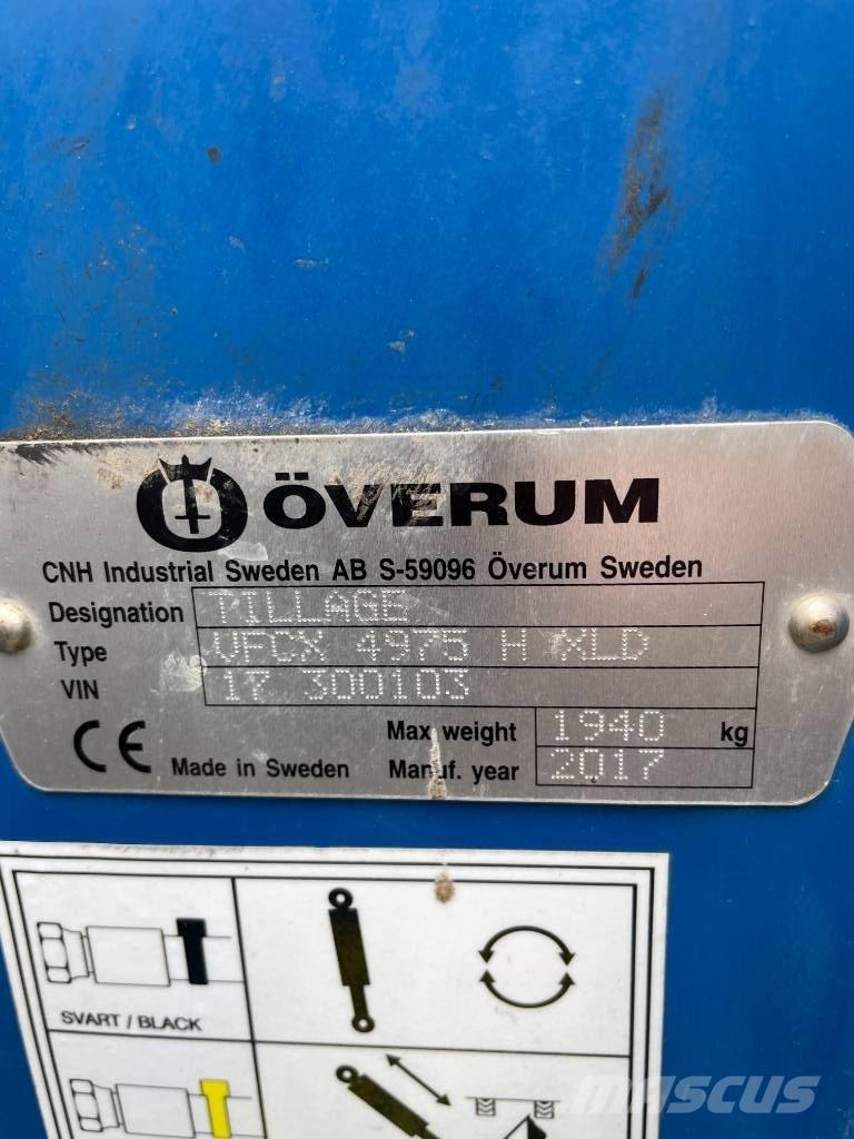 Överum VFCX4975 Arados reversibles suspendidos