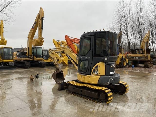 Komatsu PC35MR-2 Excavadoras de cadenas