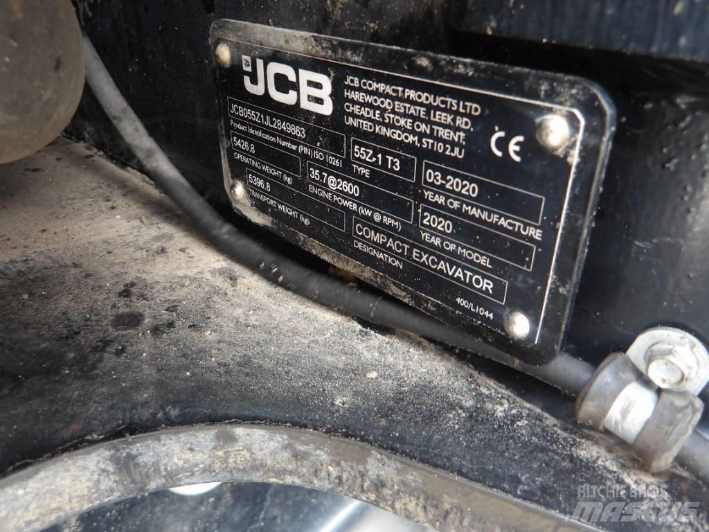 JCB 55Z-1 Mini excavadoras < 7t