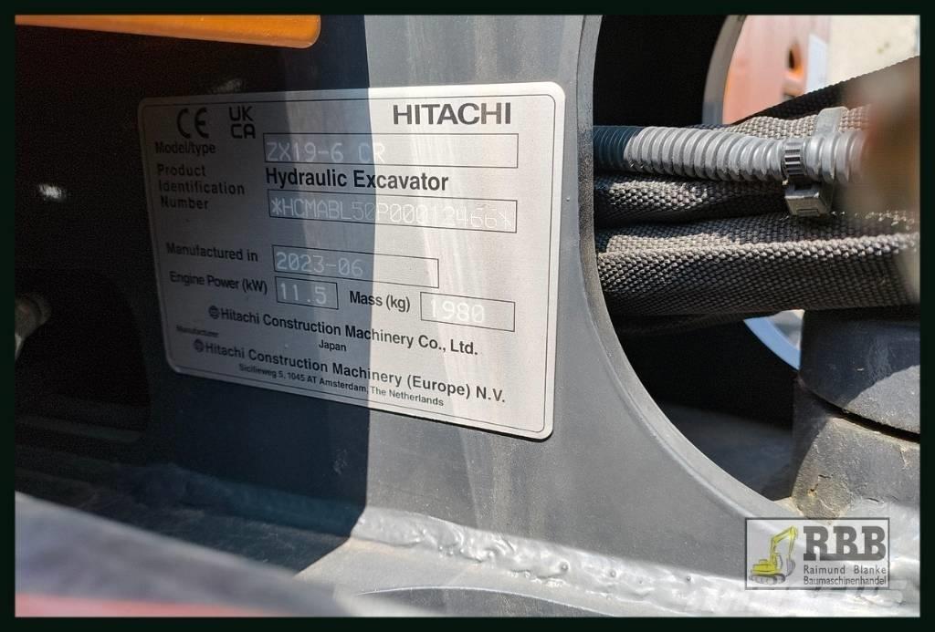 Hitachi ZX 19-6 CR Mini excavadoras < 7t