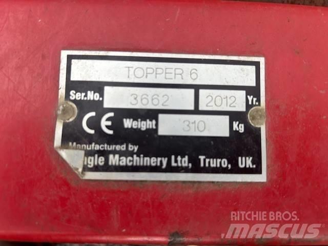 TEAGLE TOPPER 6 Segadoras y cortadoras de hojas para pastos
