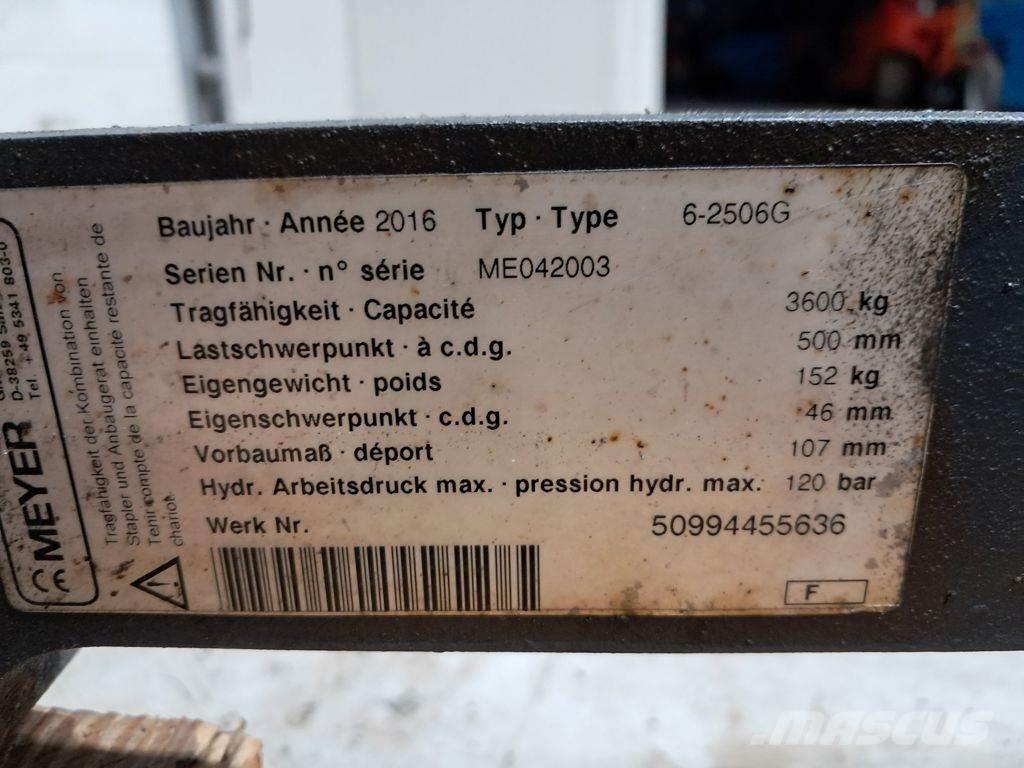 Meyer 6-2506G Horquillas