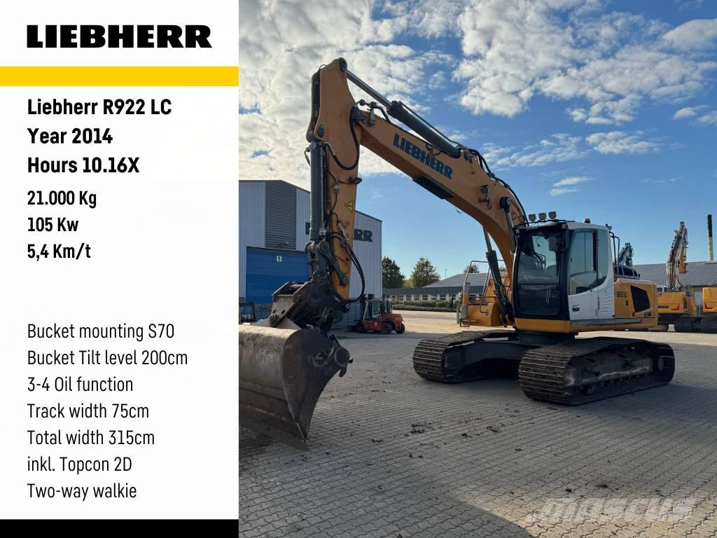 Liebherr R 922 Excavadoras de cadenas