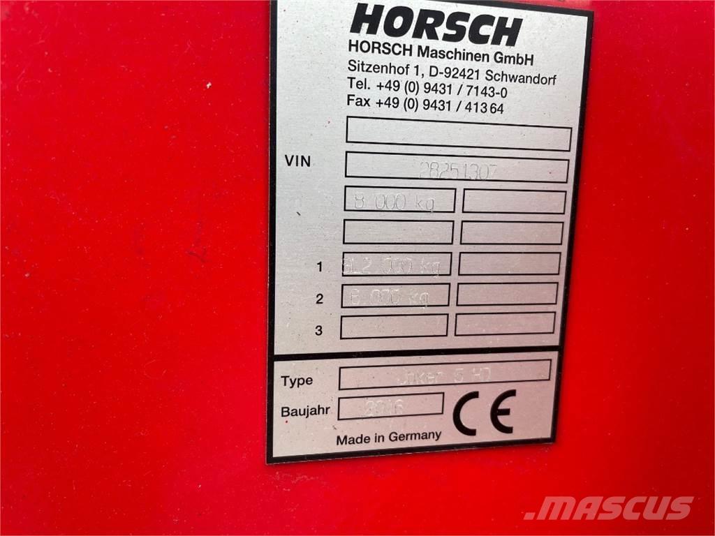 Horsch Joker 5 HD Gradas de discos