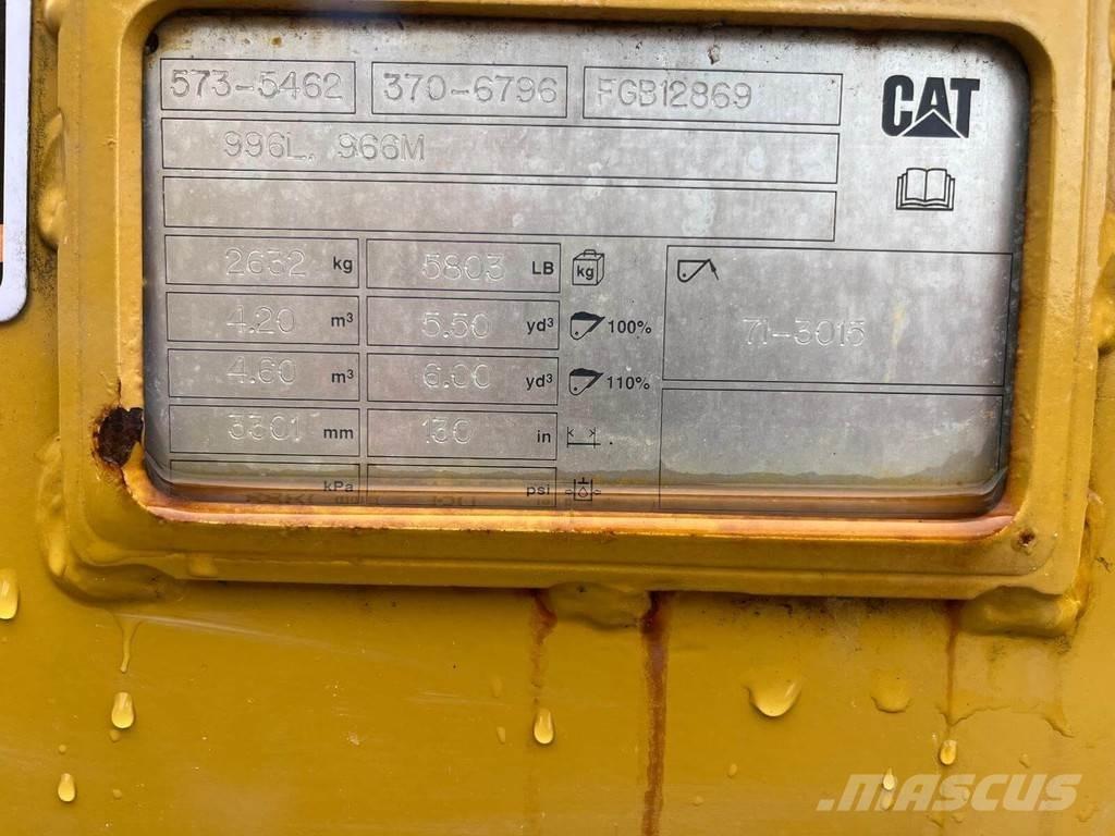 CAT 966 XE Cargadoras sobre ruedas