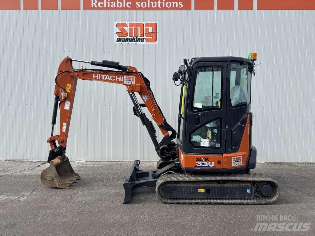 Hitachi ZX 33 U-6 Mini excavadoras < 7t