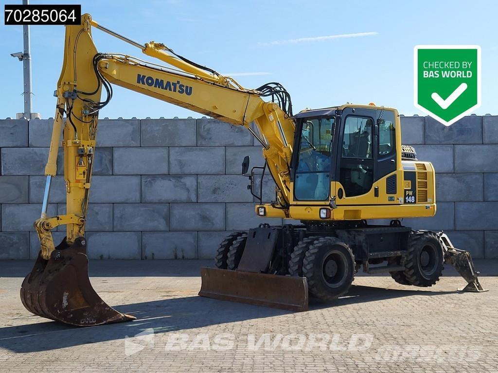 Komatsu PW148 -8 Excavadoras de ruedas