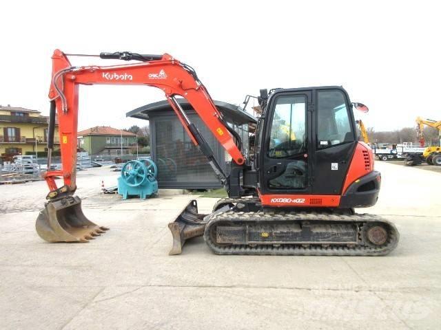 Kubota KX 080-4a2 Excavadoras de cadenas
